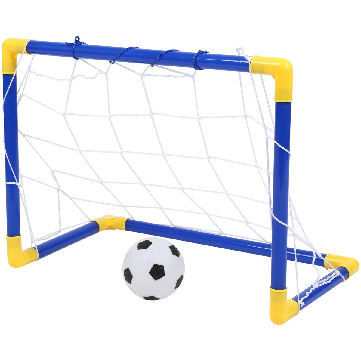 Indoor Mini Folding Football Soccer Ball Goal Post Net