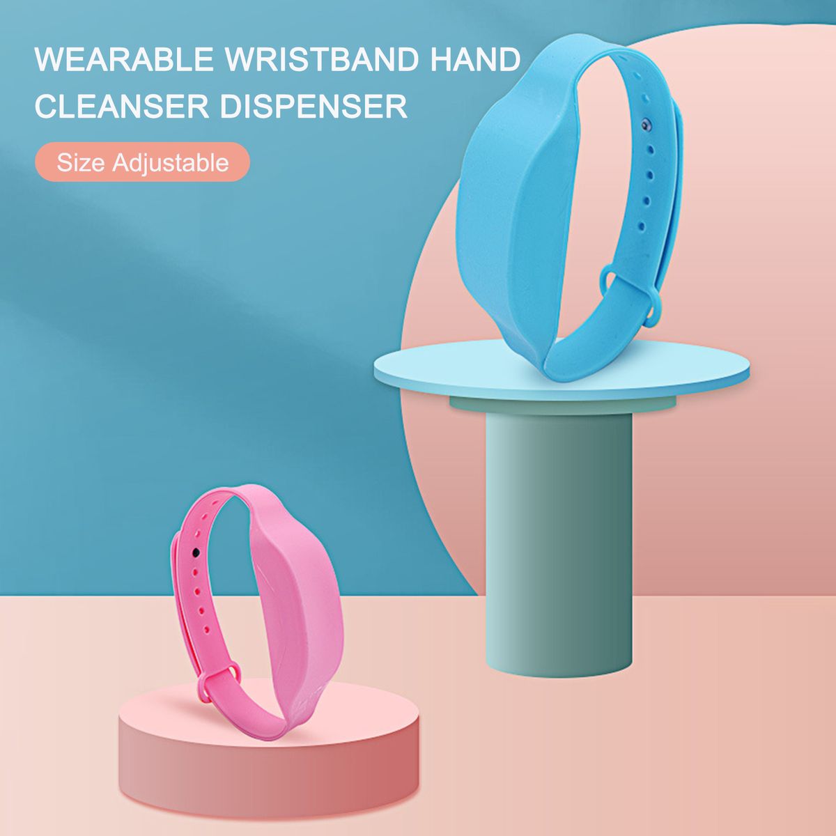 Wristband Hand Cleanser Dispenser Wearable Squizzy