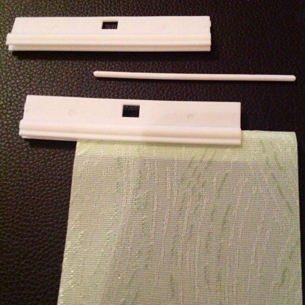10 Sets 89mm Vertical Blinds Accessories Slats Hanger For