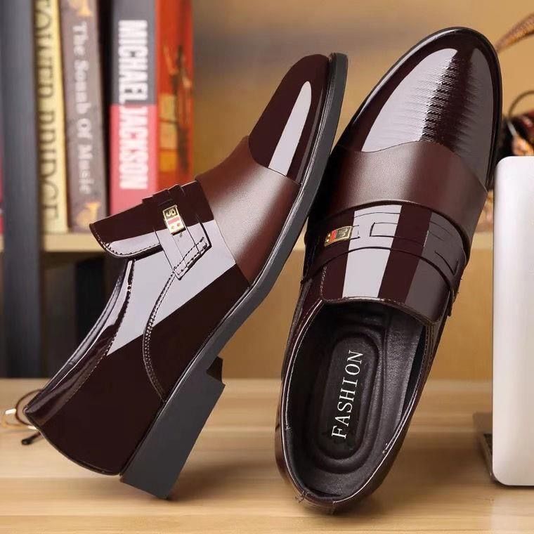 Men's Business Dress Shoes - Brown
