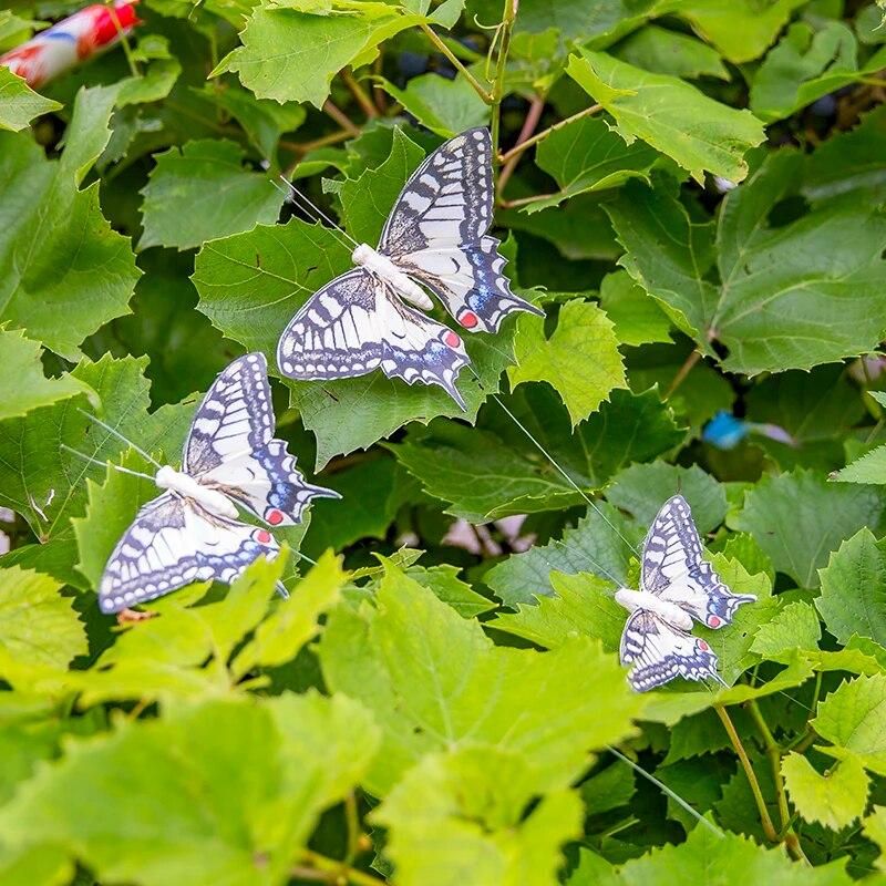 3 Artificial Feather Butterfly Creative Crafts Decoration Decoration Windmill Wedding Garden Home Bedroom Decoration