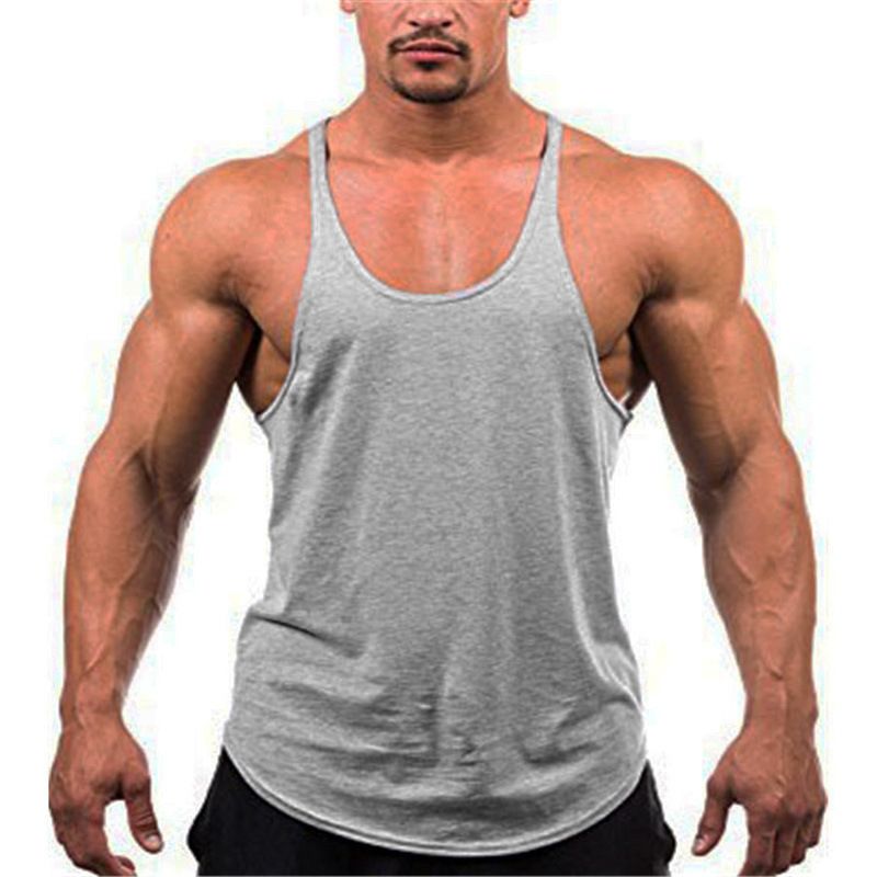 Mens Bodybuilding Tank Tops Gyms Fitness/Stringer Singlet