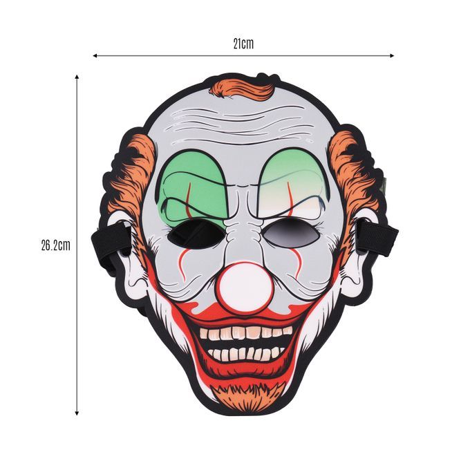 Halloween Scary Mask LED Sound Activated Light Up Masks