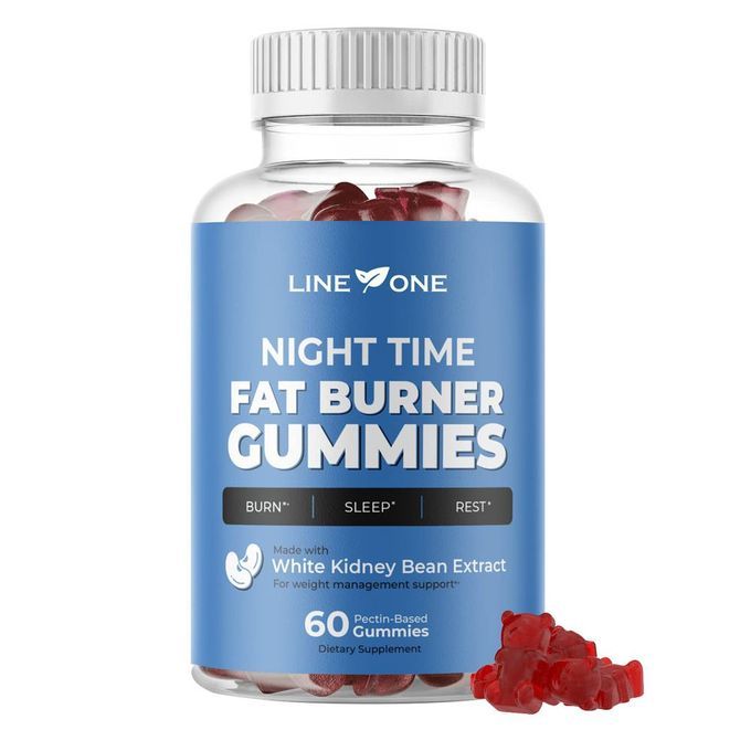 Night Time Fat Burner Gummies - Weight Loss Sleep Supplement
