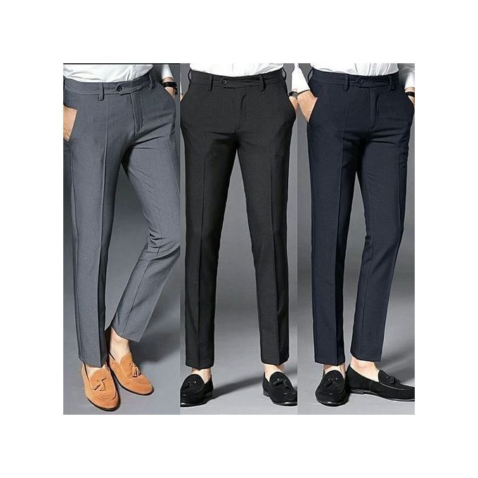3In1 Men Corporate Quality Office Trousers