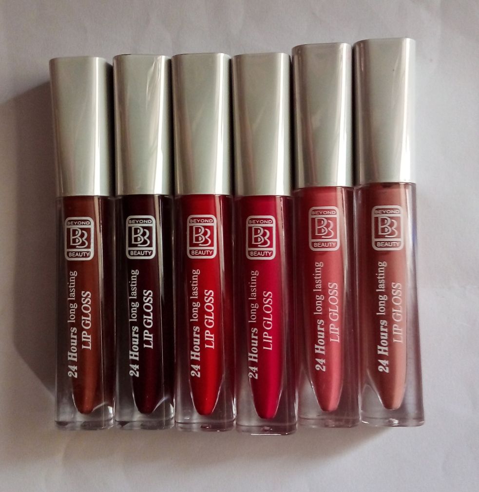 6 SET OF 24 HOURS LONG LASTING LIP GLOSS 16, 42, 06, 36, 26, 18