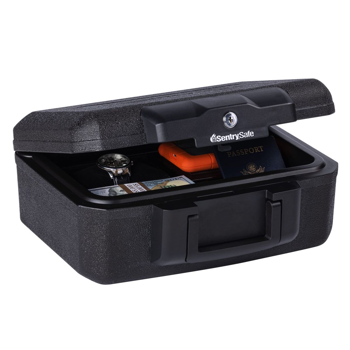 Fire Protection Safe 0.18 Cubic Foot Key Lock