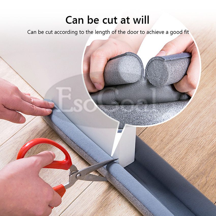 EsoGoal Door Soundproof Seal Strip Bottom Sealer Stopper