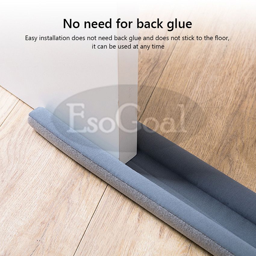 EsoGoal Door Soundproof Seal Strip Bottom Sealer Stopper