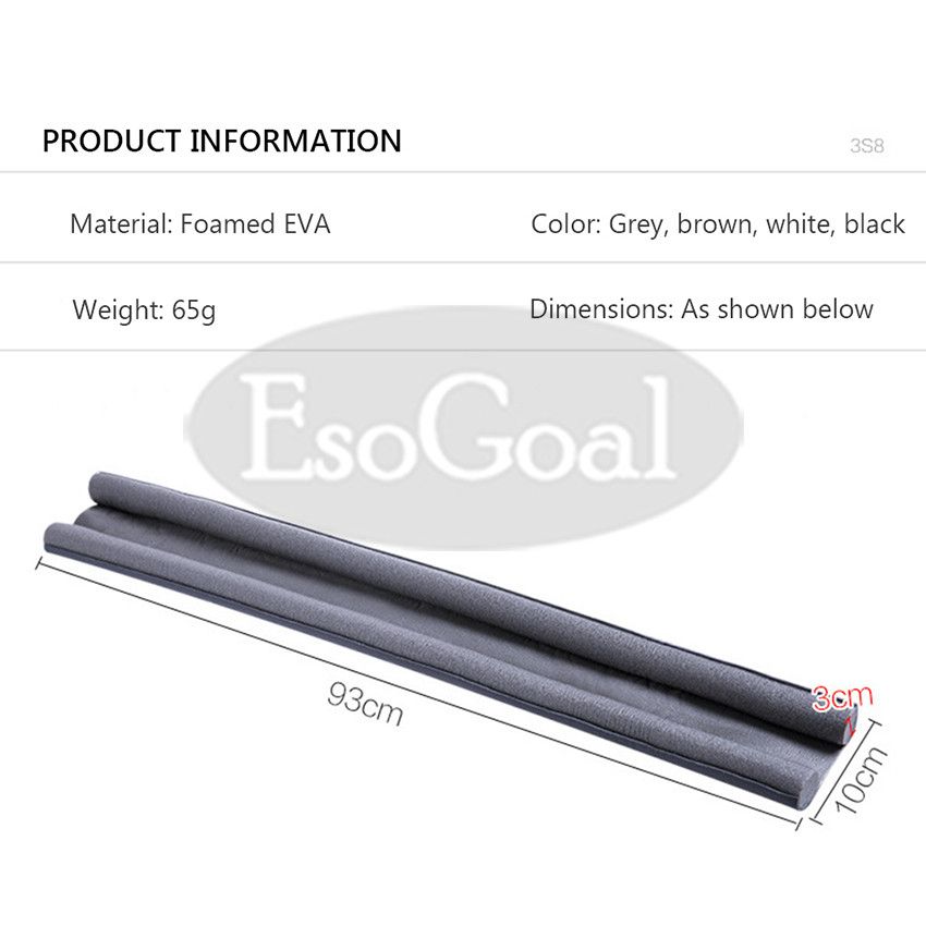 EsoGoal Door Soundproof Seal Strip Bottom Sealer Stopper