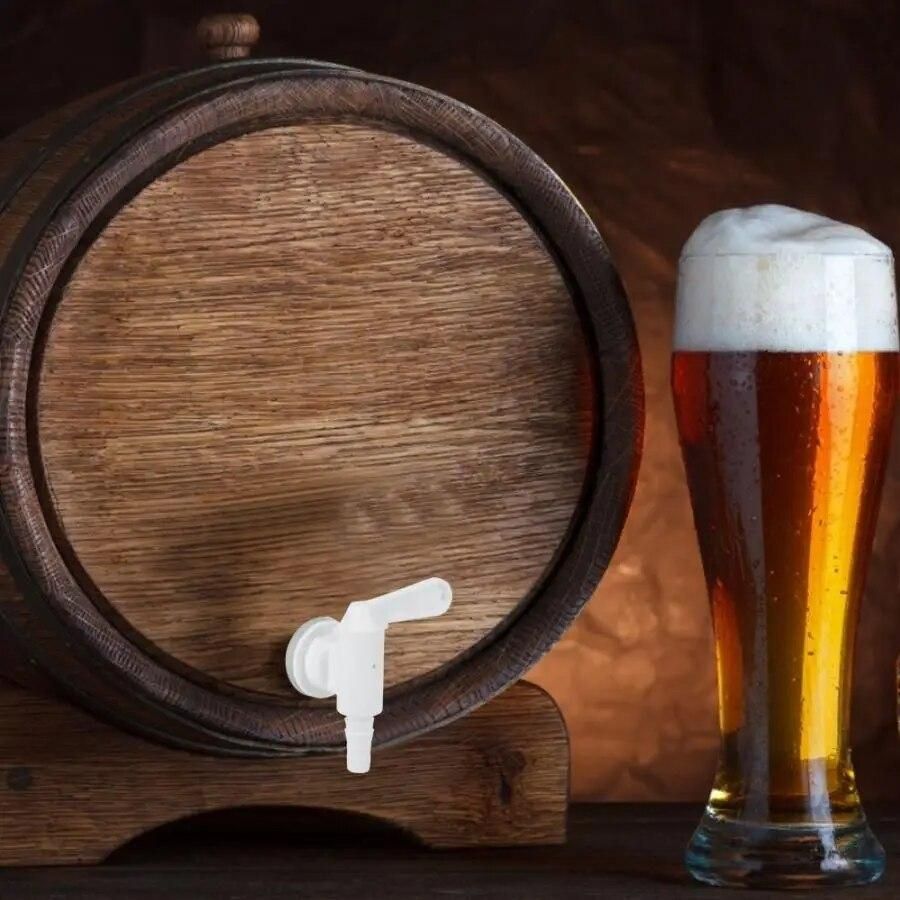 3Pcs Plastic beer faucet tap Beer Brew Bucket Tap Faucet for Home Beer Brewing DIY Wine Making Bar Tool