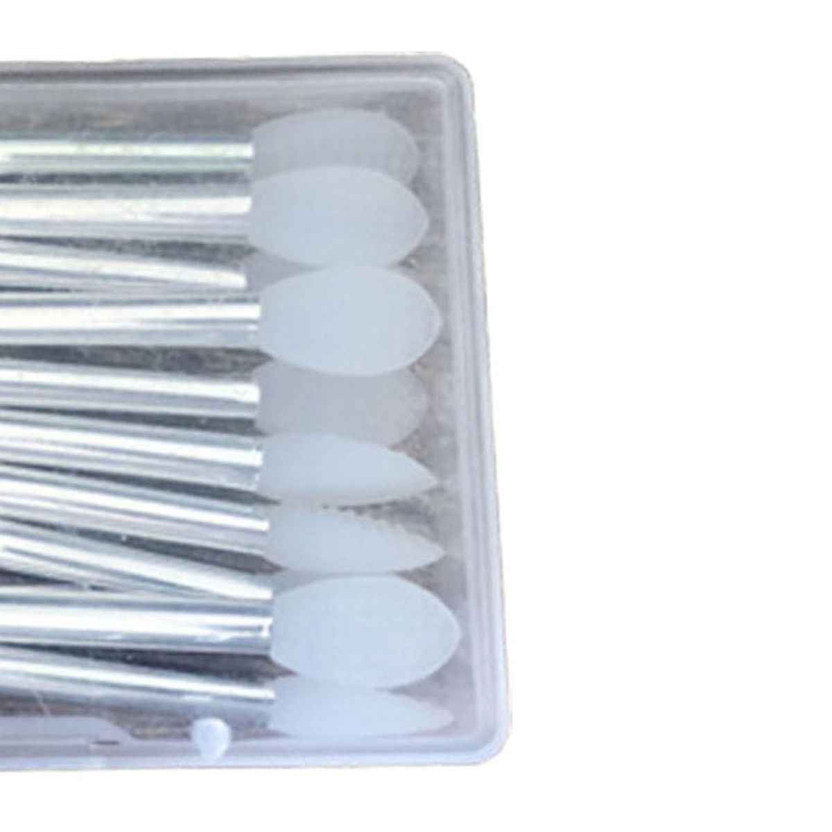 10Pcs Silicone Lip Brush Silicone Makeup Beauty Brush Clear