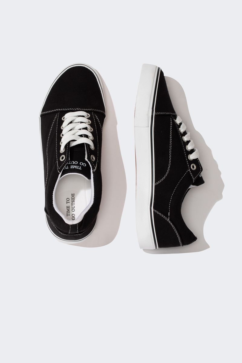 Man Casual Shoes - Black