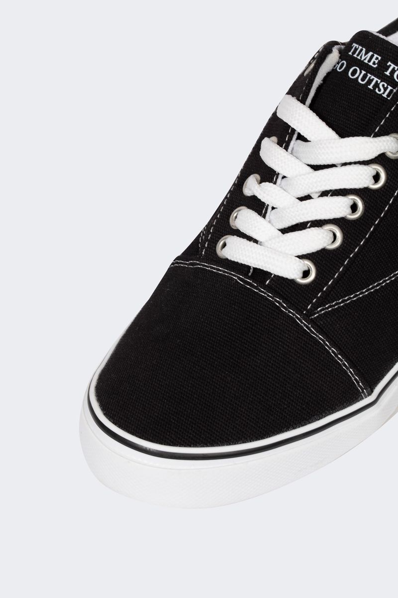 Man Casual Shoes - Black