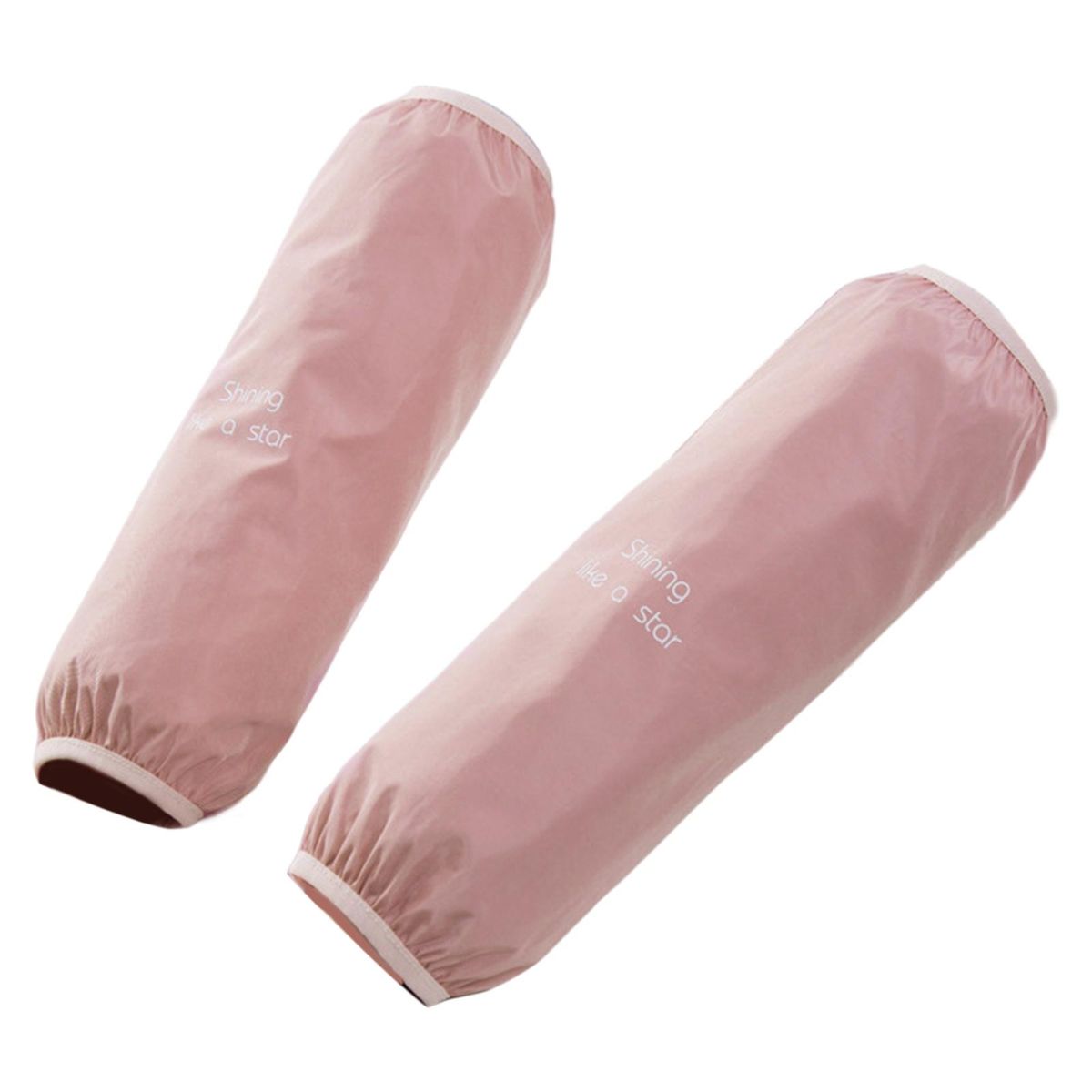 1 Pair Arm Covers Kitchen Cooking Fawn Arm Sleeves Pink