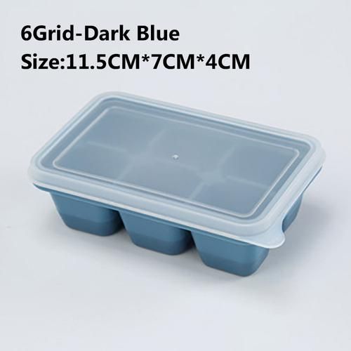 160 Grid Mini Silicone Ice Tray Ice Cubes Foldable Ice Mold Ice Breaker Ice Grid Tray Small Square Mold Ice Maker Silicone Mold