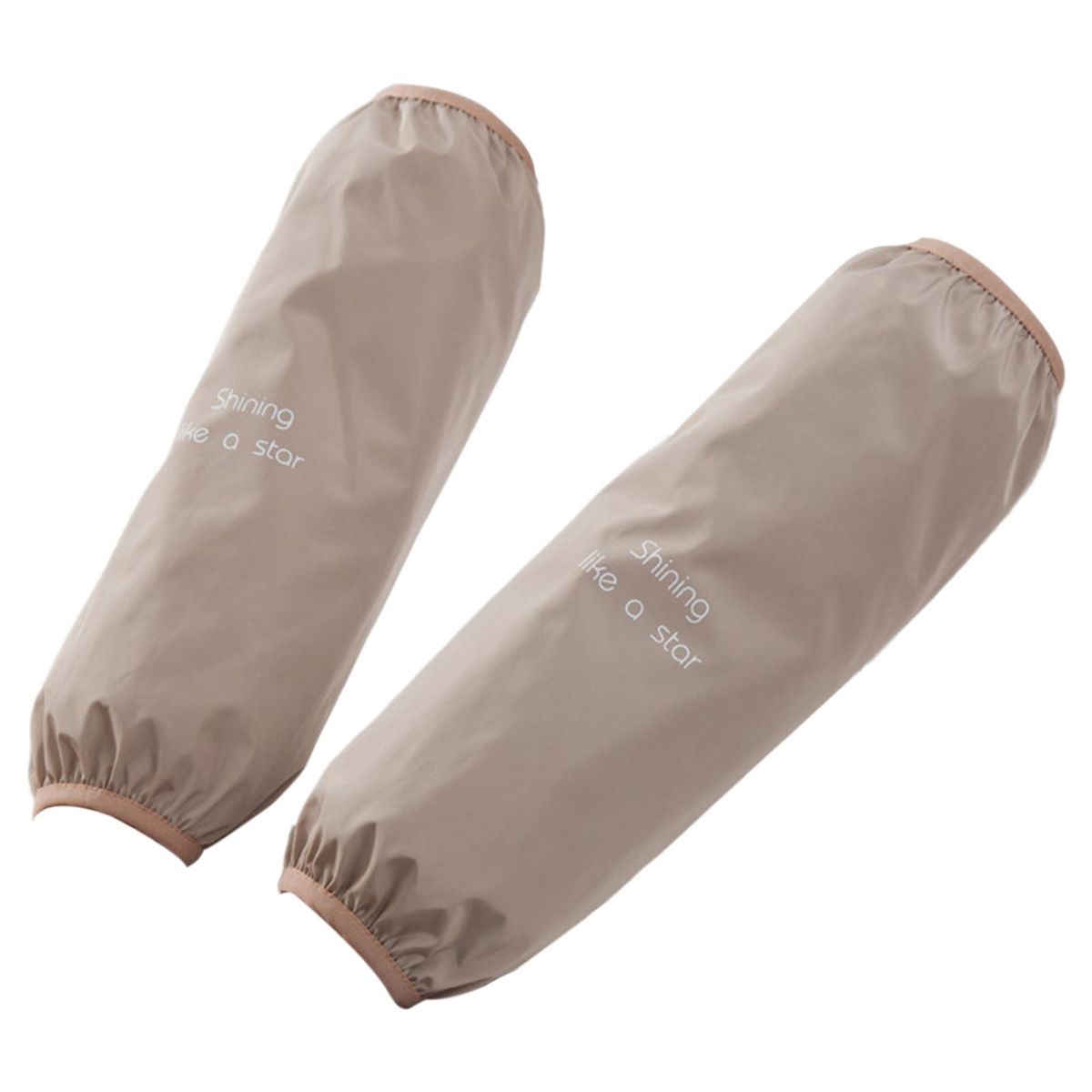 1 Pair Arm Covers Kitchen Cooking Fawn Arm Sleeves Khaki