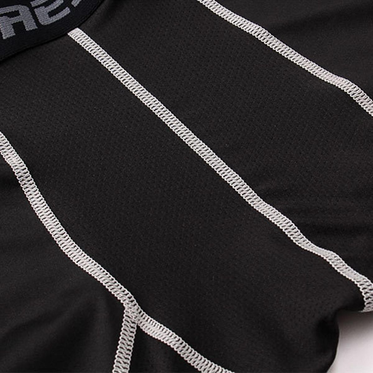 Leggings Men Stretch Tight Pants Grey