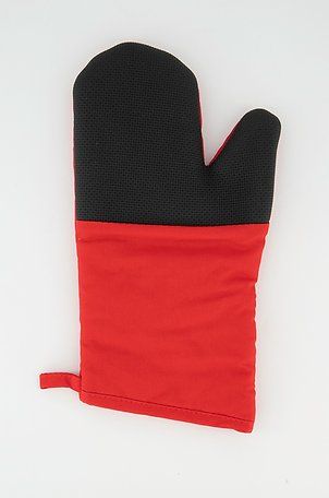 Oven Glove, Red/Black - YOTO