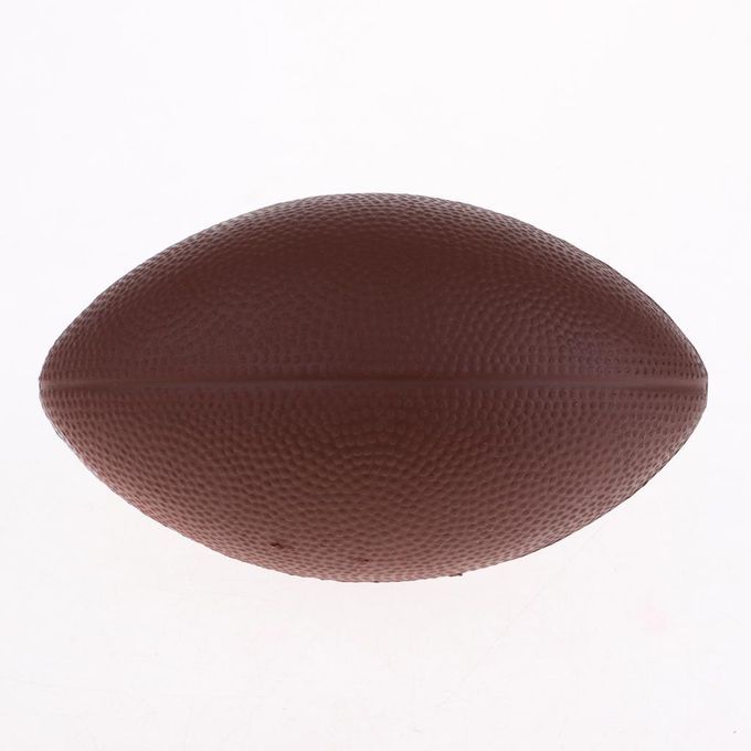Brown Football / Practice Training Rugby Ball - PU Foam - Kids