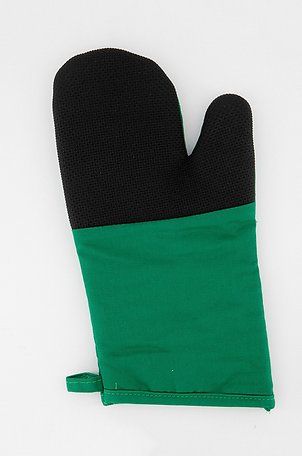 Oven Glove, Green/Black - YOTO