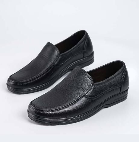Men's Waterproof Business Shoes - Black