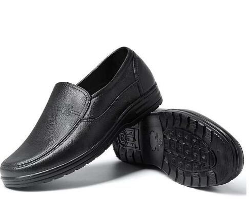 Men's Waterproof Business Shoes - Black