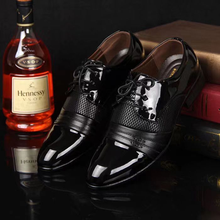 2023 Men's Fashion Dress Shoes - Black