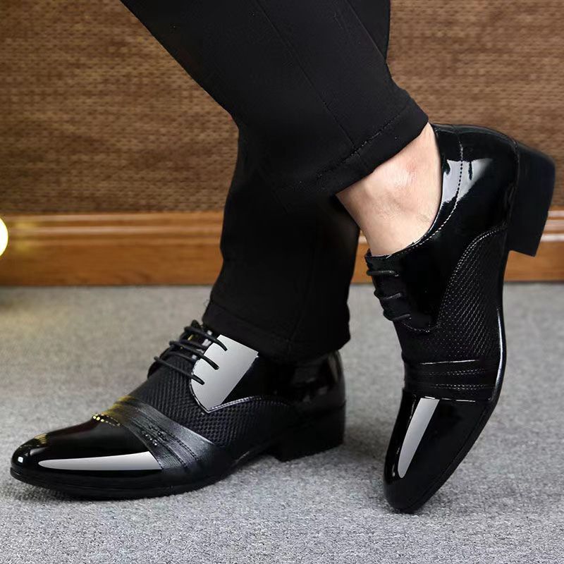2023 Men's Fashion Dress Shoes - Black