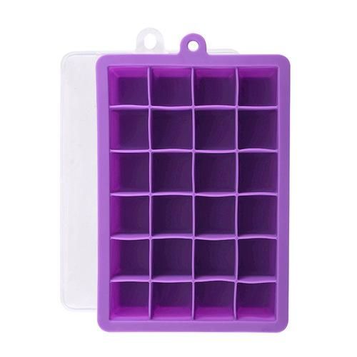 24 Grid Ice Cubes Silicone Ice  Ice Mold Ice Breaker Ice Grid Tray Small Square Mold Ice Maker Silicone Mold