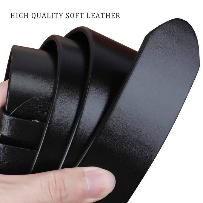 Men`s Formal/Casual Fashion Belt Black