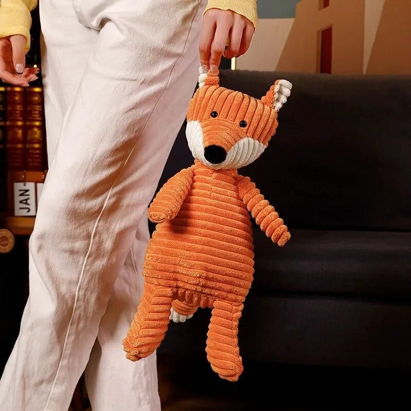 35cm Anime Simulated Plush Fox Soft Home Decor Children Birthday Gift Christmas Hot Sell Baby Sleeping Accompany Stuffed Doll