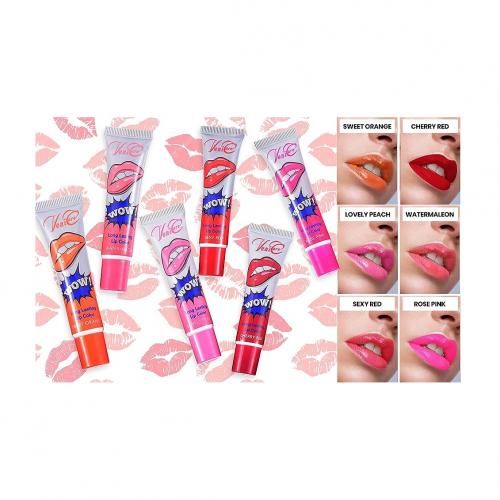 6-PACK Peel-Off Colored Lip Stain Gloss