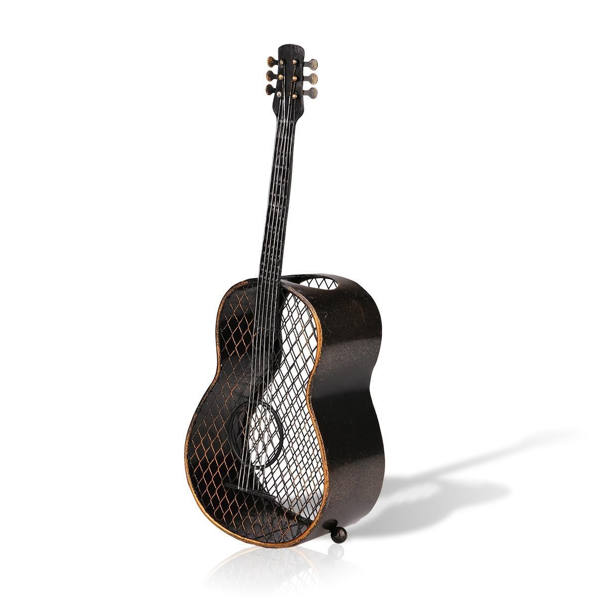 TOOARTS Guitar wine cork container  Handcrafts Home decoration Decorations Practical crafts