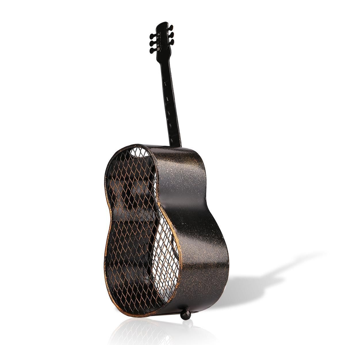 TOOARTS Guitar wine cork container  Handcrafts Home decoration Decorations Practical crafts