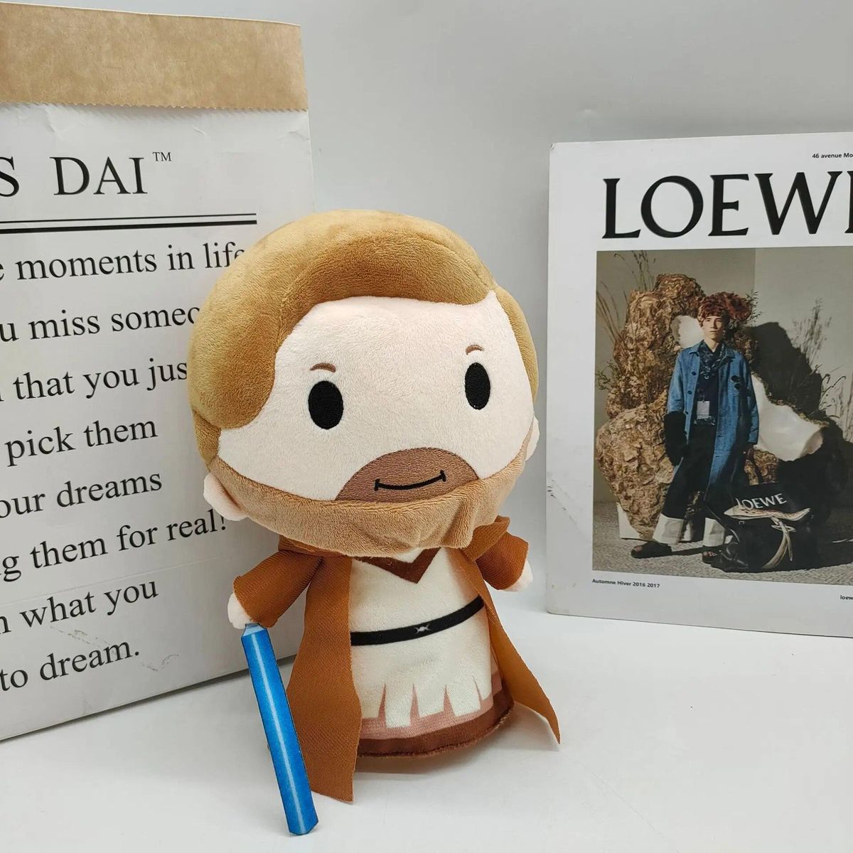 2022 New Obi-Wan Kenobi Plush Toys Anime Peripheral Dolls Holiday Gifts Birthday Gifts Home Decorations Toys for Kids Gifts