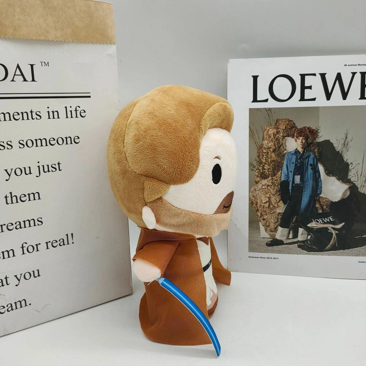 2022 New Obi-Wan Kenobi Plush Toys Anime Peripheral Dolls Holiday Gifts Birthday Gifts Home Decorations Toys for Kids Gifts