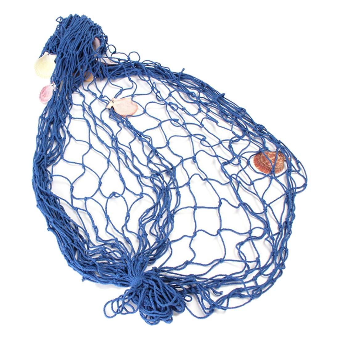 2M x 1M Fishing Net Beach Shell Party Door Wall