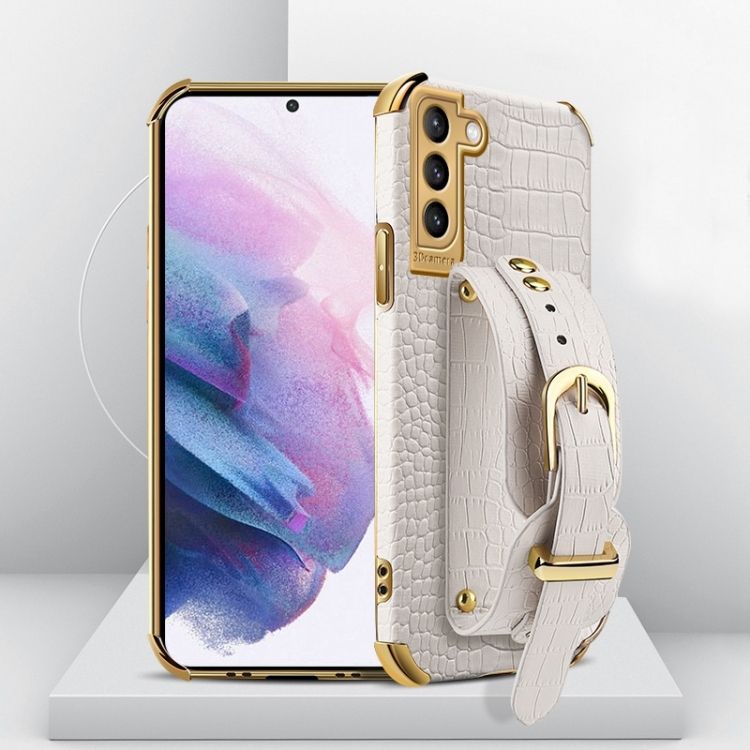 For Samsung Galaxy S21 Plus PU Back Cover Case