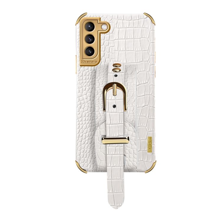 For Samsung Galaxy S21 Plus PU Back Cover Case
