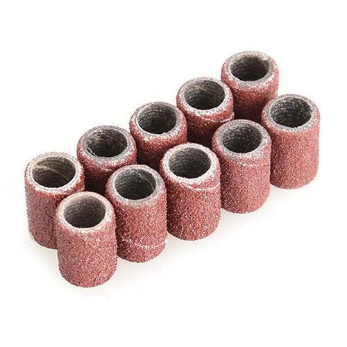 100 Pcs Sanding Band Drill File Machine Bits Grinding Ring-