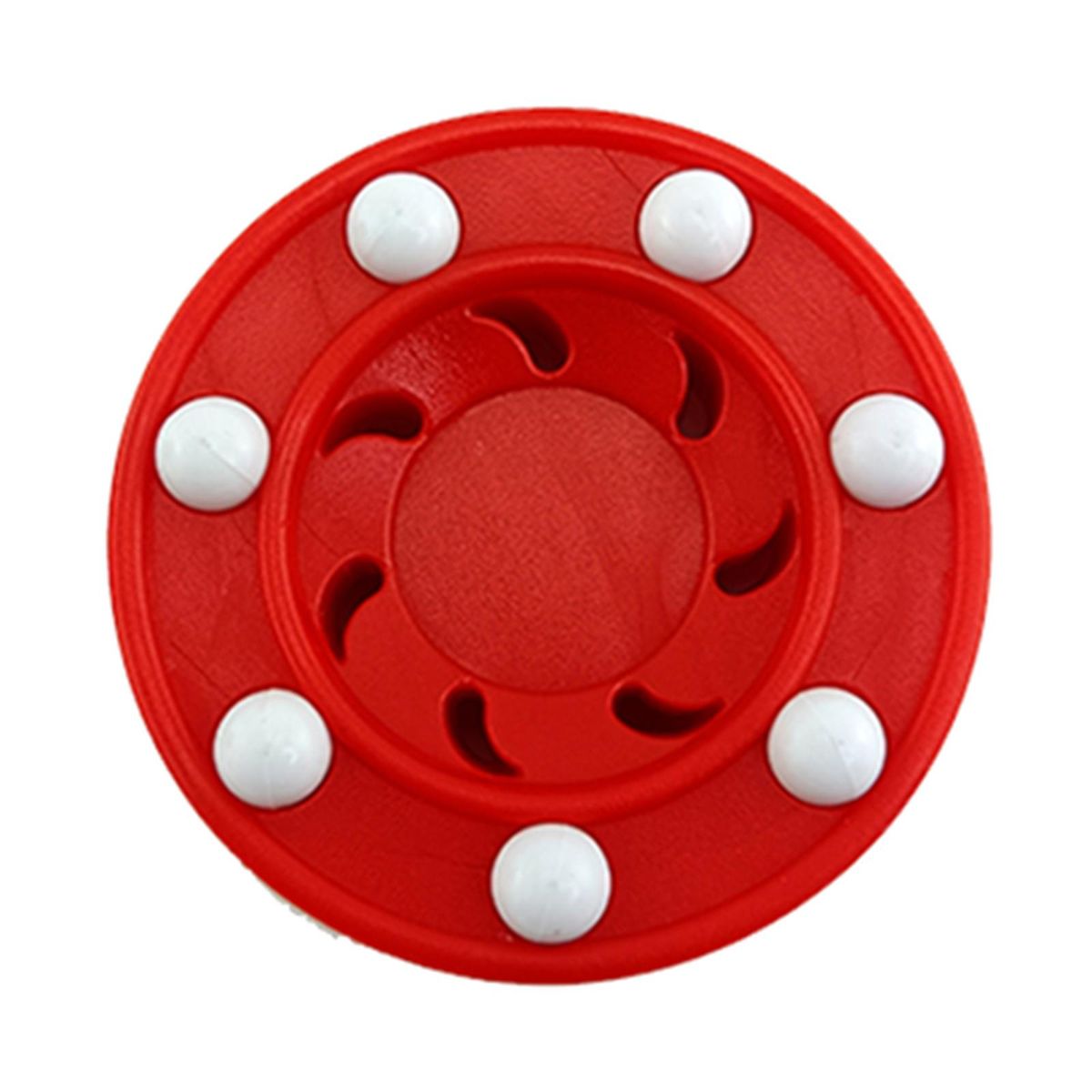 Roller Hockey Puck Official Wheel Pucks Training Practicing Red