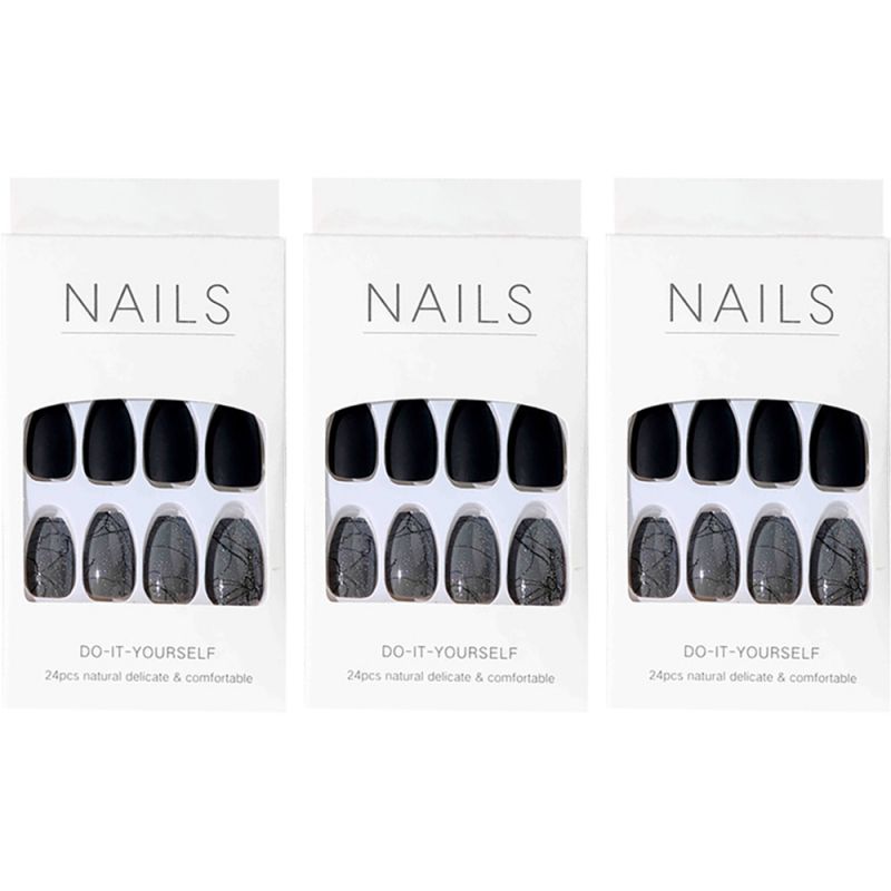 MA Art Liner Mood Nail Tip Set, 3 Sets, TYPE4
