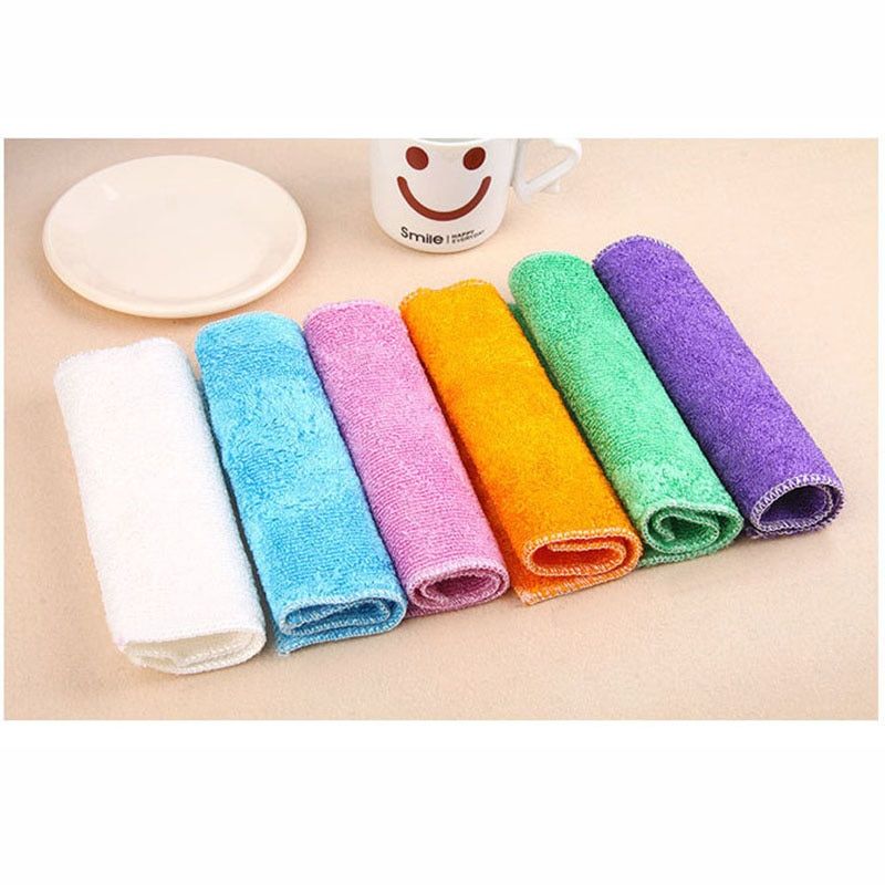 15 Pcs Kitchen Anti-grease Wipping Rags