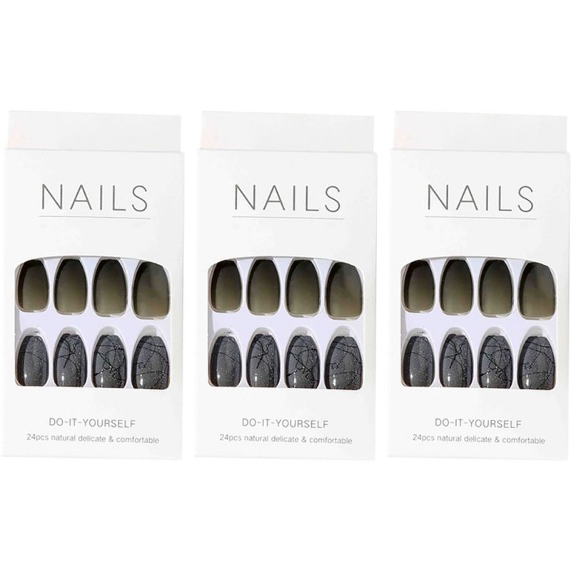 MA Art Liner Mood Nail Tip Set, 3 Sets, TYPE13