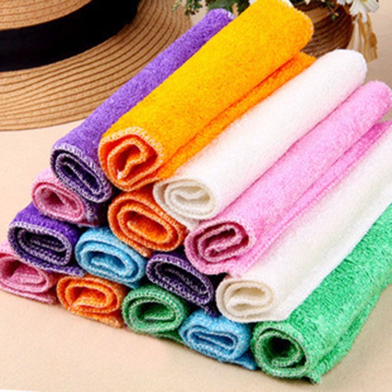 6 Pcs Kitchen Anti-grease Wipping Rags