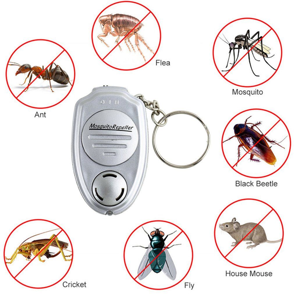OR Key Clip Electronic Ultrasonic Mosquito Pest Mouse Killer Magnetic Repeller