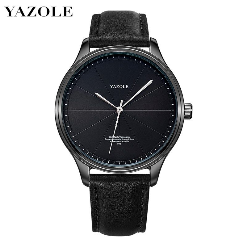 Top Luxury Brand Watch Famous Fashion Sports Cool Men Quartz Watches Wristwatch Gift For Male YZL503H-Black-H