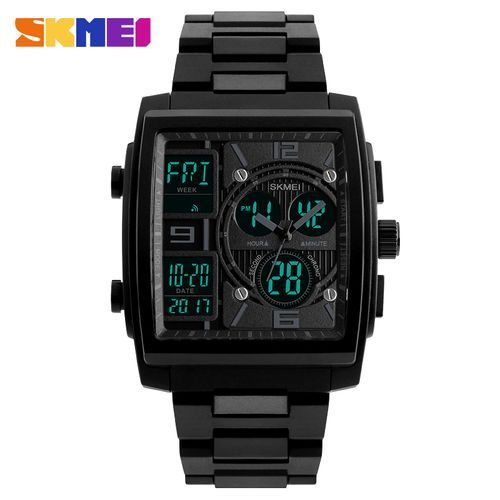 Quartz Dual Dispaly Men's  Military Male Sport Watch 1274