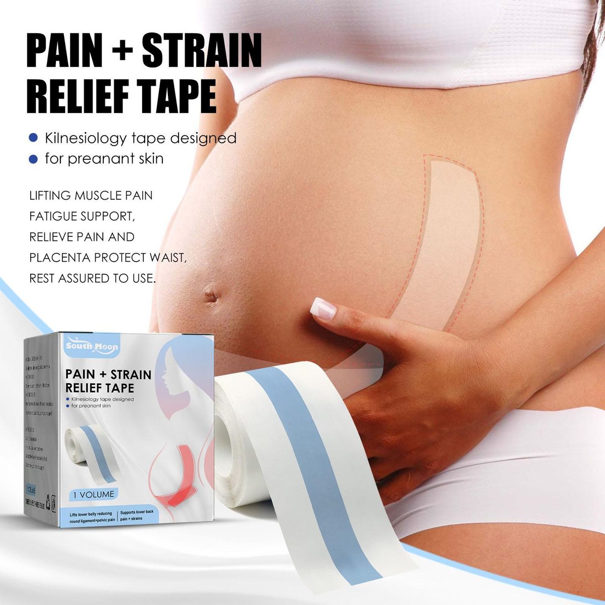 , Belly Support Tape,  Belly